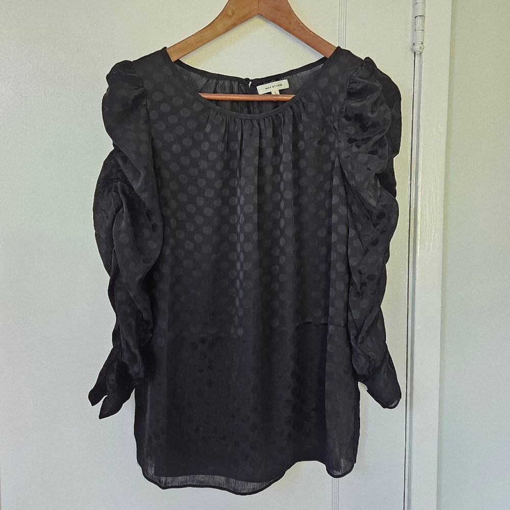 Max Studio Blouse - Black - Size S